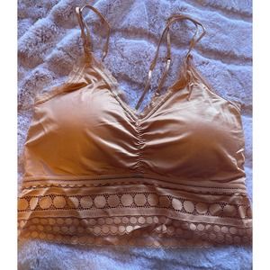 Jady K Emmy Lace Bralette Brick Large/X-Large New